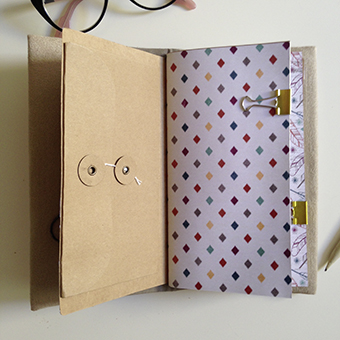 Buldori - Organiseur su&eacute;dine beige + carnets