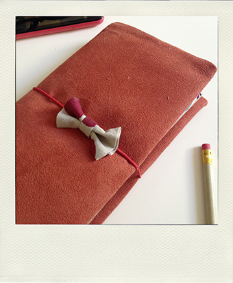 Buldori - Organiseur su&eacute;dine orange + carnets